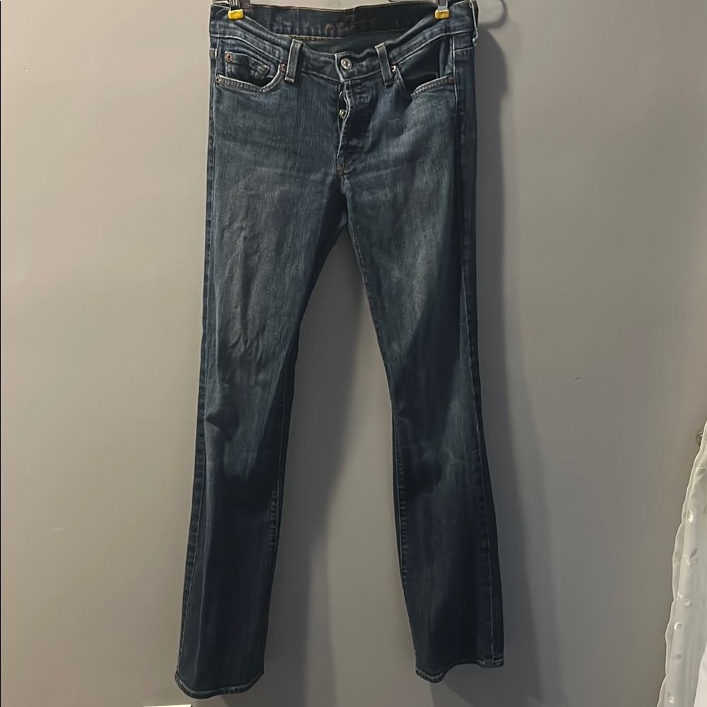 7 For All Mankind boy cut jeans